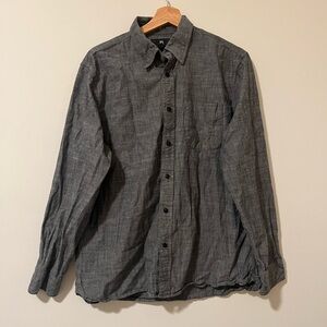 Banana Republic Charcoal Button-Down Shirt